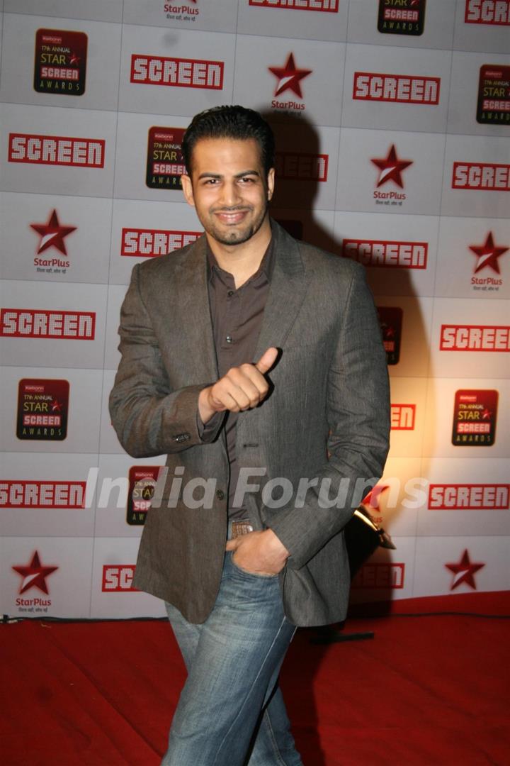 Upen Patel at 17th Annual Star Screen Awards 2011