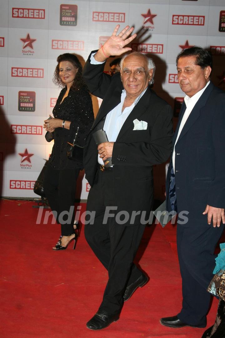 Yash Raj Chopra at 17th Annual Star Screen Awards 2011