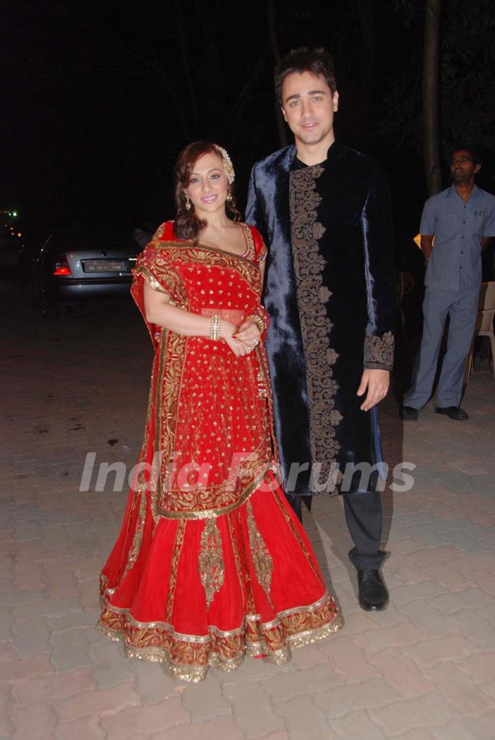 Imran Khan & Avantika Malik at sangeet photos. .