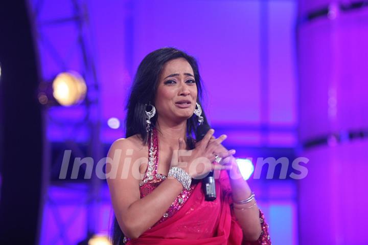 Shweta Tiwari at Finale of Bigg Boss 4