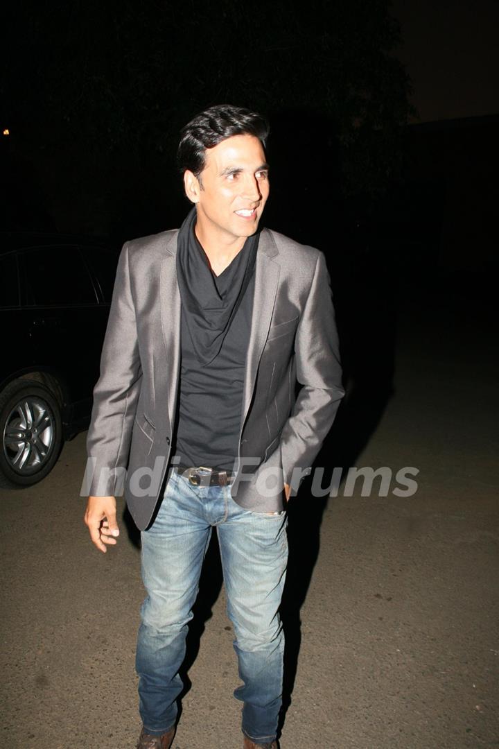 Akshay Kumar at Music Release of film ‘Patiala House’ at whisting woods, film city