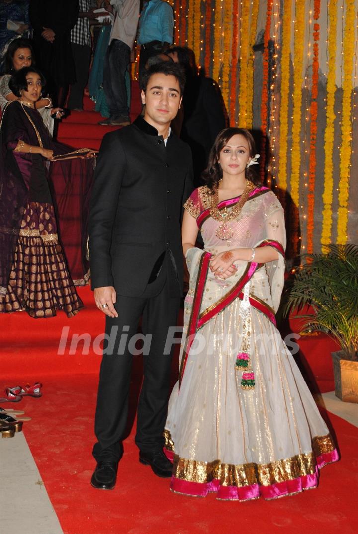 Imran Khan's wedding ceremony with Avantika Malik in Pali Hill, Mumbai