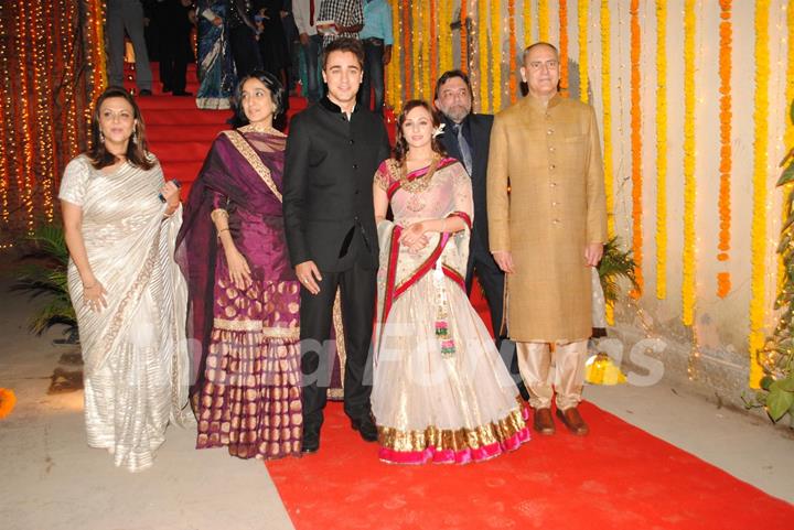 Imran Khan's wedding ceremony with Avantika Malik in Pali Hill, Mumbai