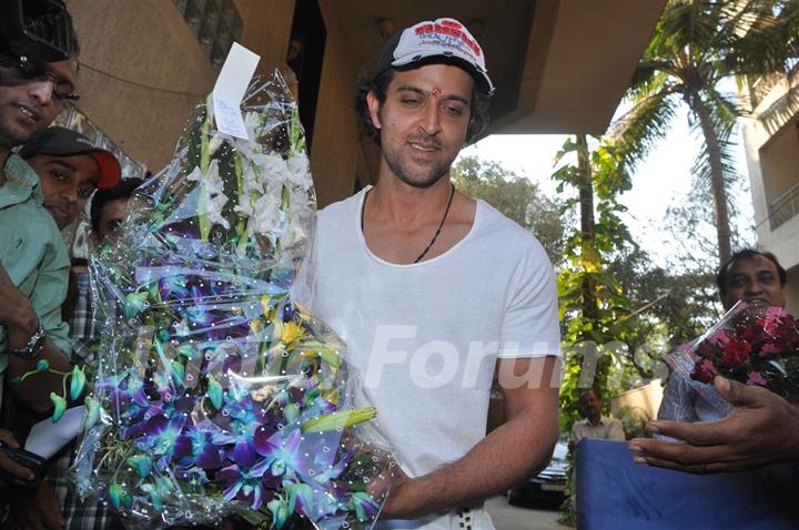 Hrithik Roshan celebrated his 37th birthday