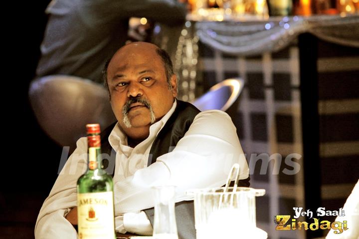 Saurabh Shukla in the movie Yeh Saali Zindagi