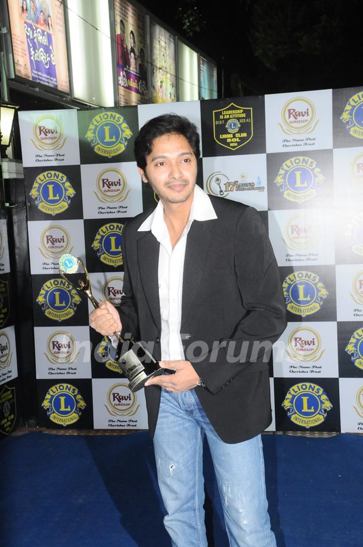 Shreyas Talpade at 17th Lions Gold Awards