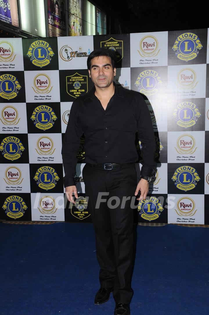 Arbaaz Khan at 17th Lions Gold Awards