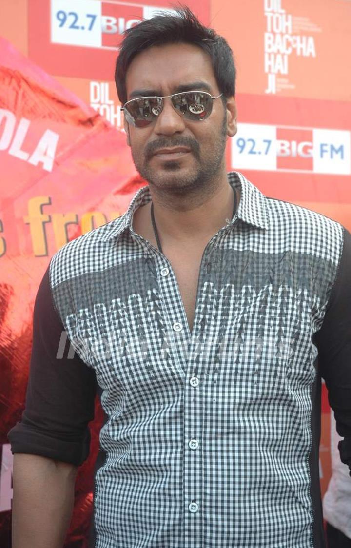 Ajay Devgan at Dil Toh Baccha Hai Ji Kite Flying Event