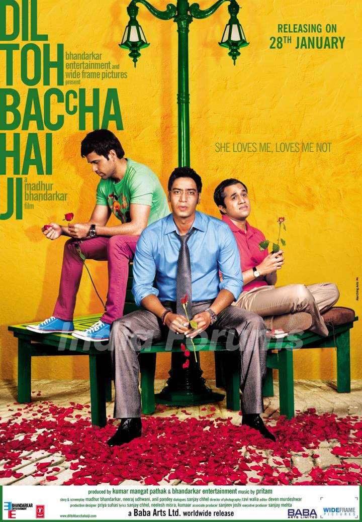 Dil Toh Baccha Hai Ji movie poster