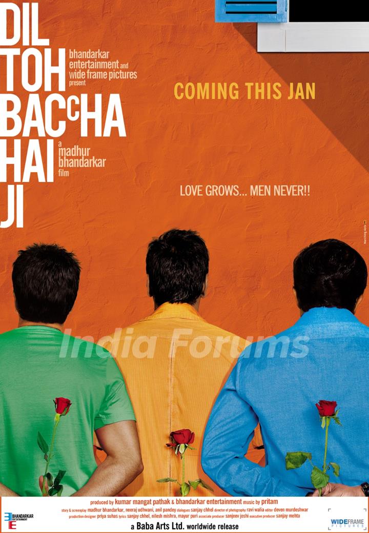Poster of Dil Toh Baccha Hai Ji movie