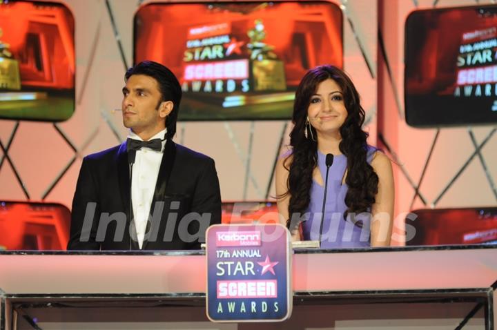 Ranveer and Anushka at 17th Annual STAR Screen Awards