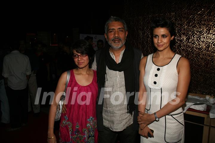 Gul Panag and Prakash Jha at film “Turning 30!!!” promotional event