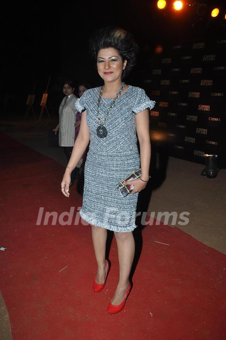 Hard Kaur for Manish Malhotra show for Chivas Studio