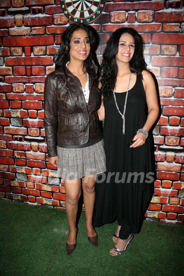 UTT Patang film bash with Mahi Gill and Mona Singh at Dockyard.  .