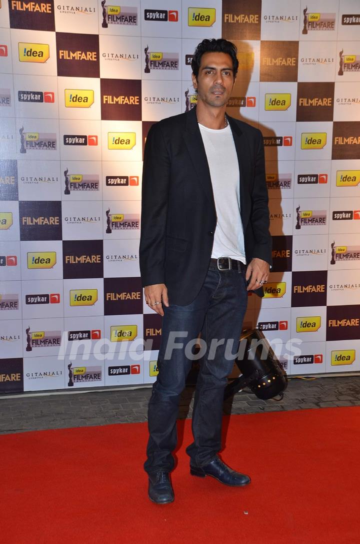 Arjun Rampal at the Filmfare nominations bash at JW Marriott. .