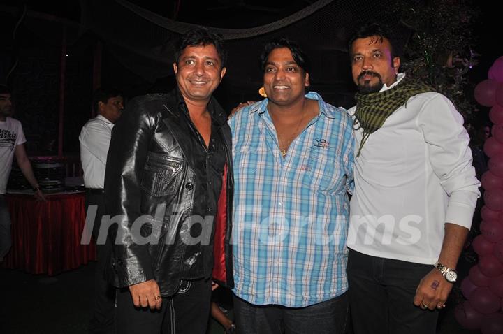 Sukhwinder Singh and Ganesh Acharya launch the music of Angel film at Dockyard