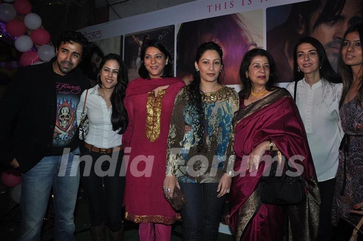 Nilesh Sahay, Priya Dutt and Manyata Dutt launch the music of Angel film at Dockyard