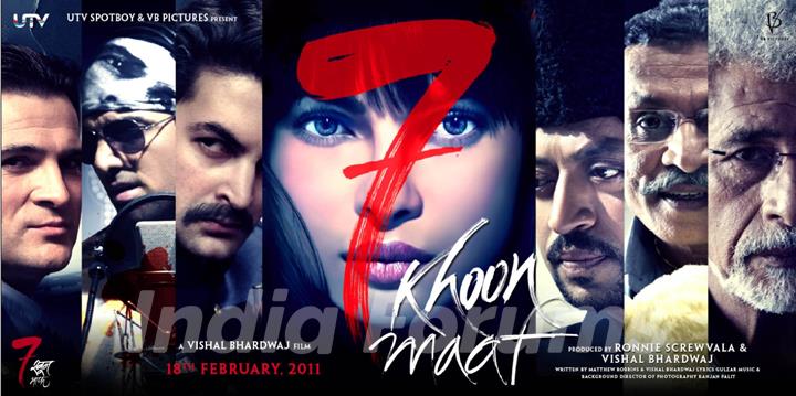 Poster of the movie 7 Khoon Maaf