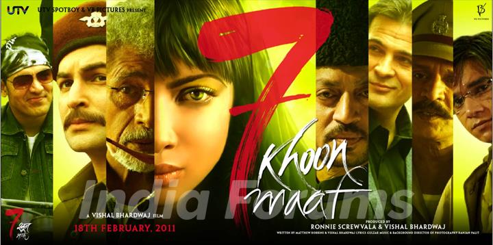 Poster of 7 Khoon Maaf movie