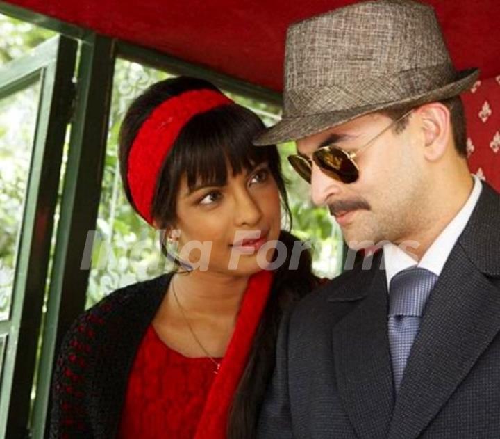 Priyanka Chopra and Neil Nitin Mukesh in the movie 7 Khoon Maaf