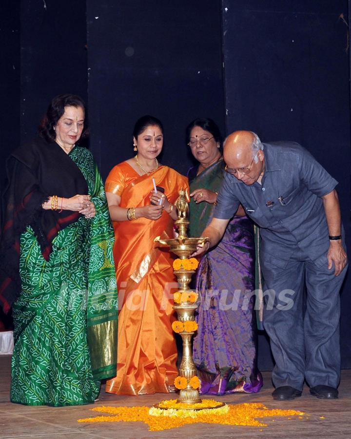 Asha Parekh at Classical Concert