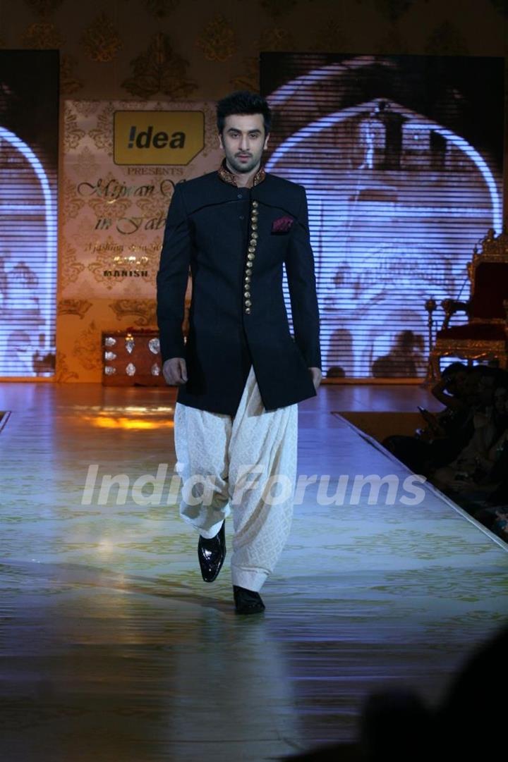 Ranbir Kapoor walks the ramp for Shabana Azmi's charity show 'Mizwan'