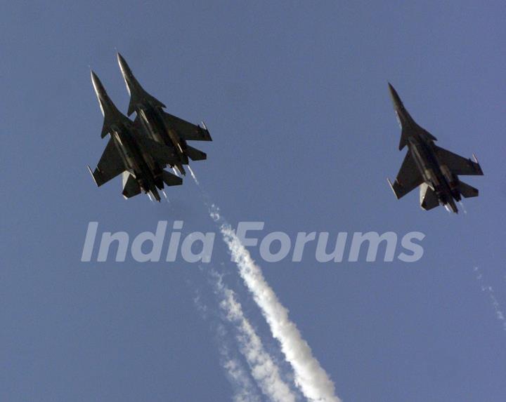 The Republic Day parade at Rajpath in New Delhi on Wed Jan 2011. .