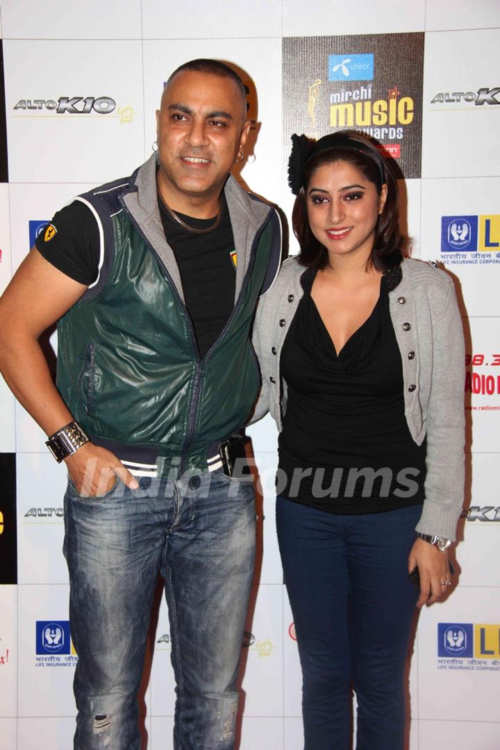 Baba Sehgal at Mirchi Music Awards 2011 at BKC