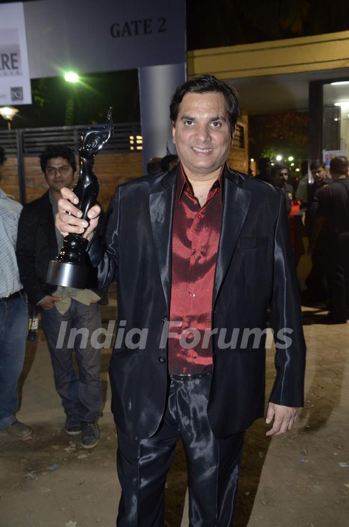 Lalit Pandit at filmfare red carpet. .