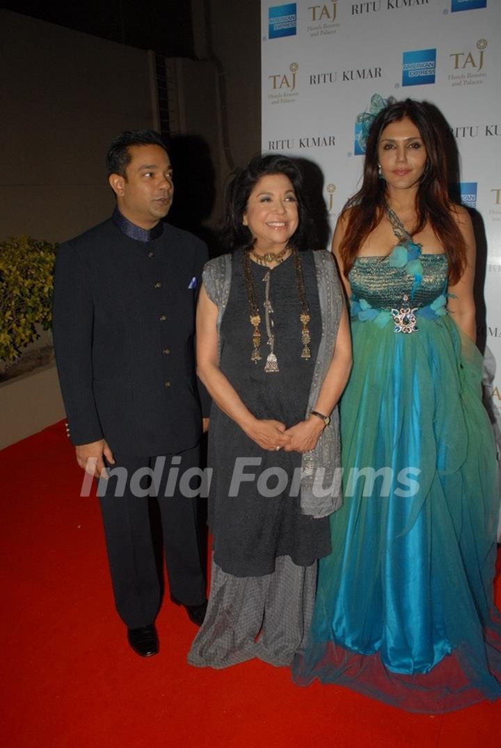 Celebs for Ritu Kumar fashion show at Taj land's End, Bandra in Mumbai