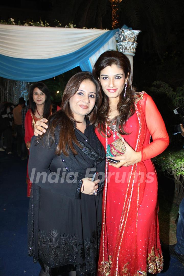 Raveena Tandon at Banpreet Singh's Son Wedding