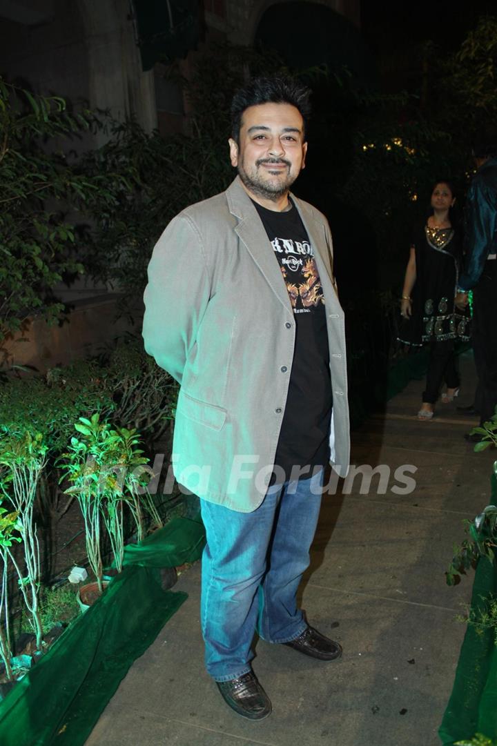 Adnan Sami Khan at Banpreet Singh's Son Wedding