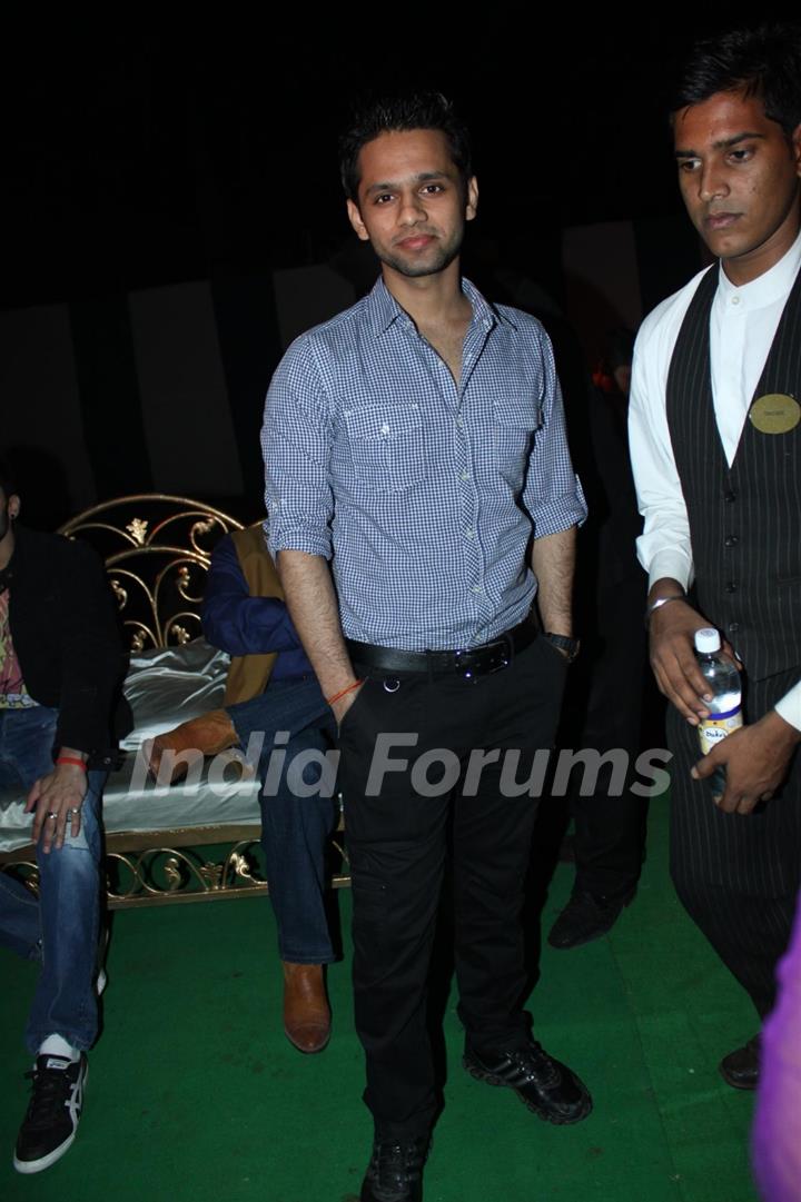 Rahul Vaidya at Banpreet Singh's Son Wedding