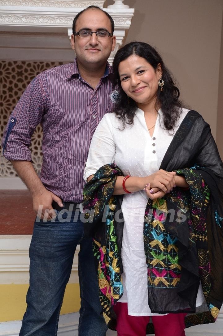 Upasani Family at the launch of Mrs.Tendulkar