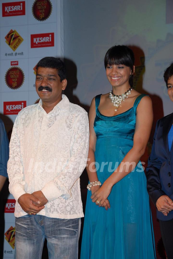 Mugdha Godse at Zee Marathi TV serial launch at Orchit Hotel. .