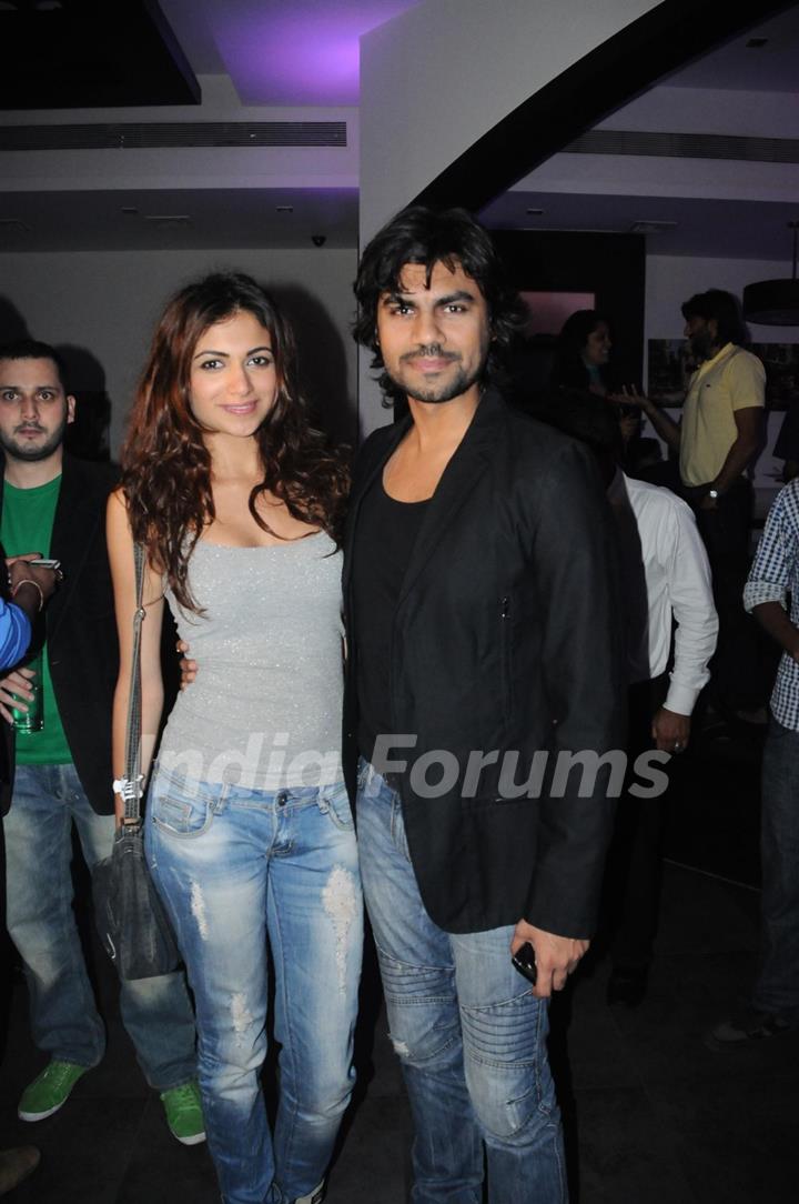 Gaurav Chopra at Fat Cat Cafe launch in Andheri