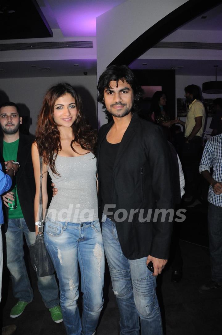 Gaurav Chopra at Fat Cat Cafe launch in Andheri