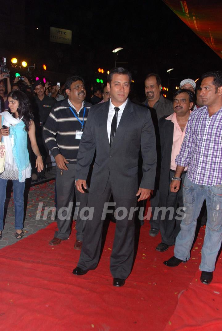 Salman Khan at Hum Dono Premiere in Cinemax. .