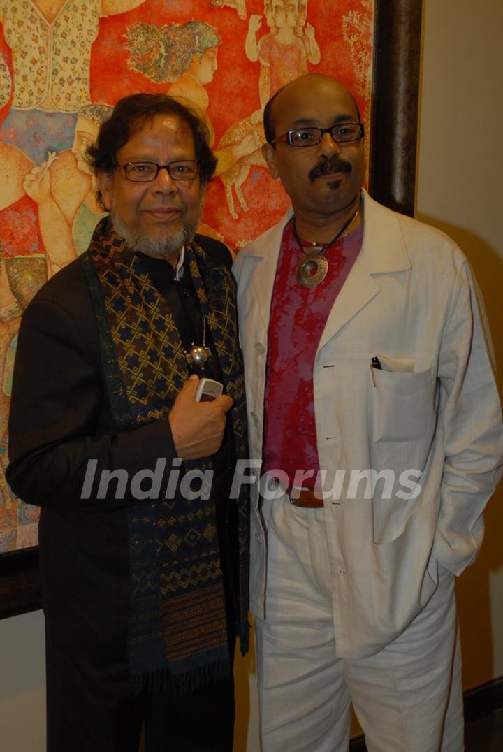 Govind G.Namdeo at ‘Resonance’ group show at Art Musings Gallery