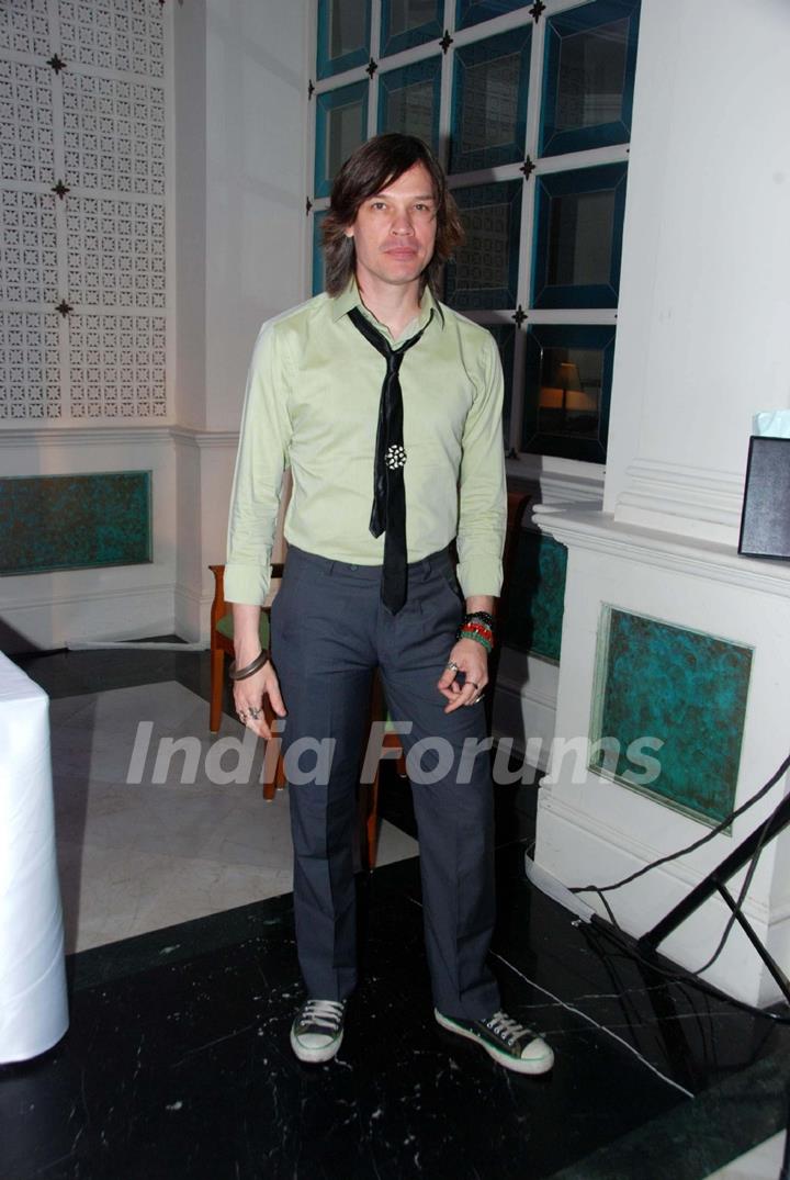 Luke Kenny at Mahindra Blues Festival Press Meet in ITC Grand Maratha. .