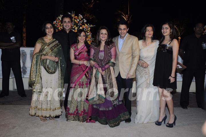 Guest at Imran Khan and Avantika Malik's Wedding Reception Party at Taj Land's End. .