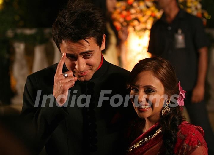 Imran Khan and Avantika Malik's Wedding Reception Party at Taj Land's End