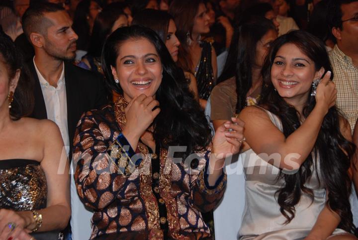 Kajol and Tanisha Mukherjee at Stardust awards 2011 at Bandra. .