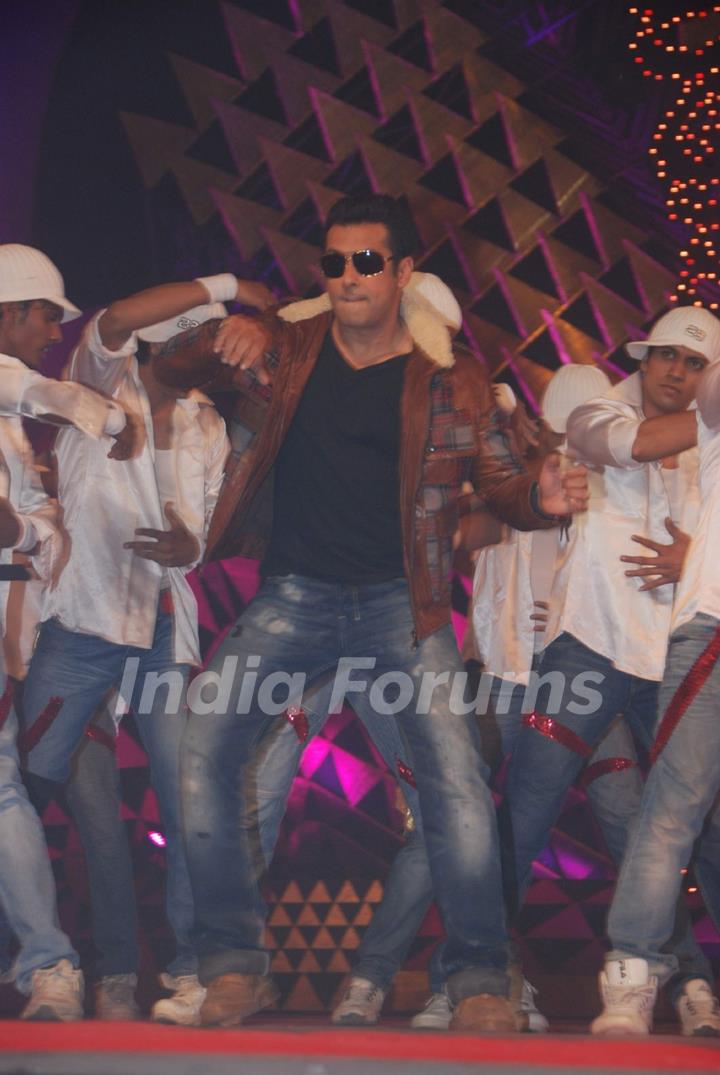 Salman Khan performs at Stardust awards 2011 at Bandra. .