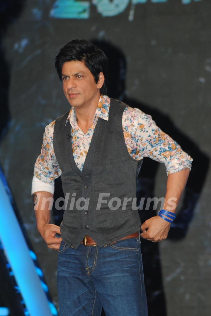 Shah Rukh Khan on the sets of 'Zor Ka Jhatka Total Wipeout'