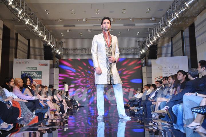 Models walk the ramp for Gitanjali Cyclothon Fashion Show 2011