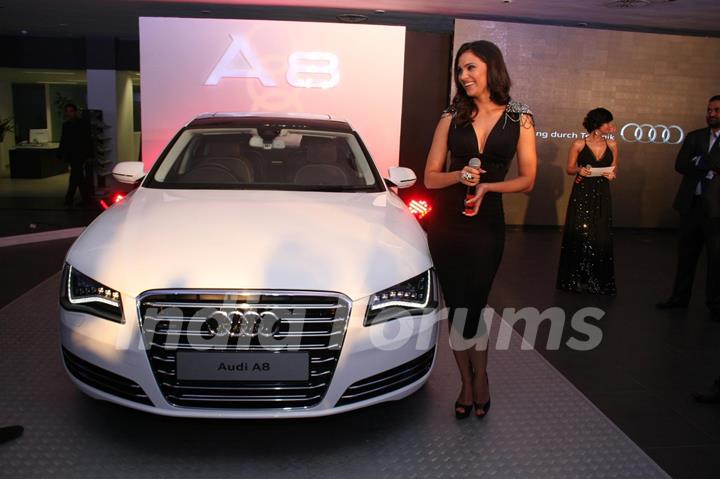 Lara Dutta at launch party of Audi A8