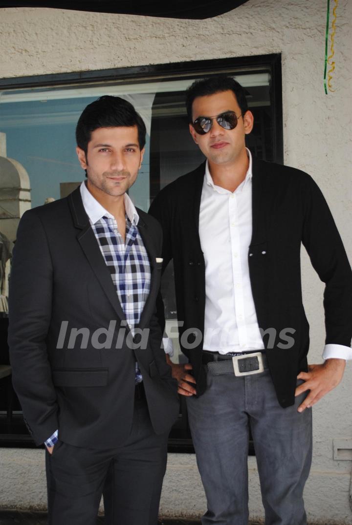 Cyrus Sahukar and Vaibhav Talwar at Promotion of Film ‘Love Breakups Zindagi’