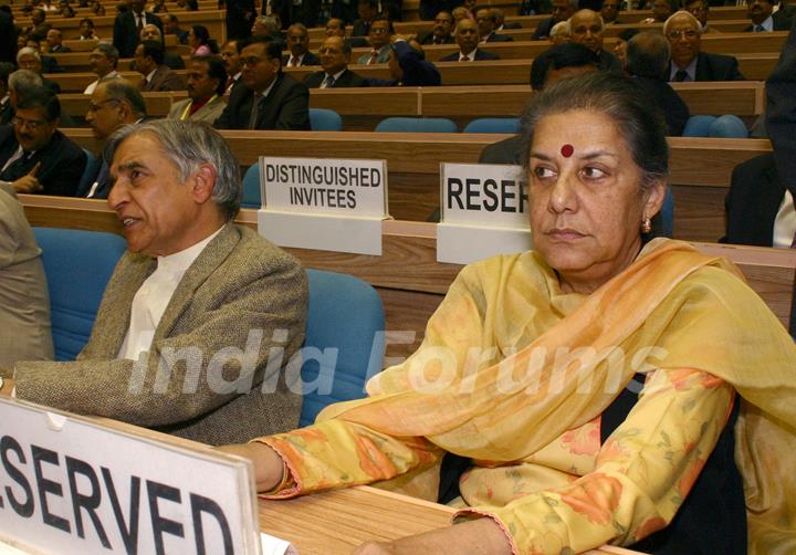 Information & Broadcasting minister Ambika Soni at the launch of  &quot;Swabhiman&quot; in New Delhi