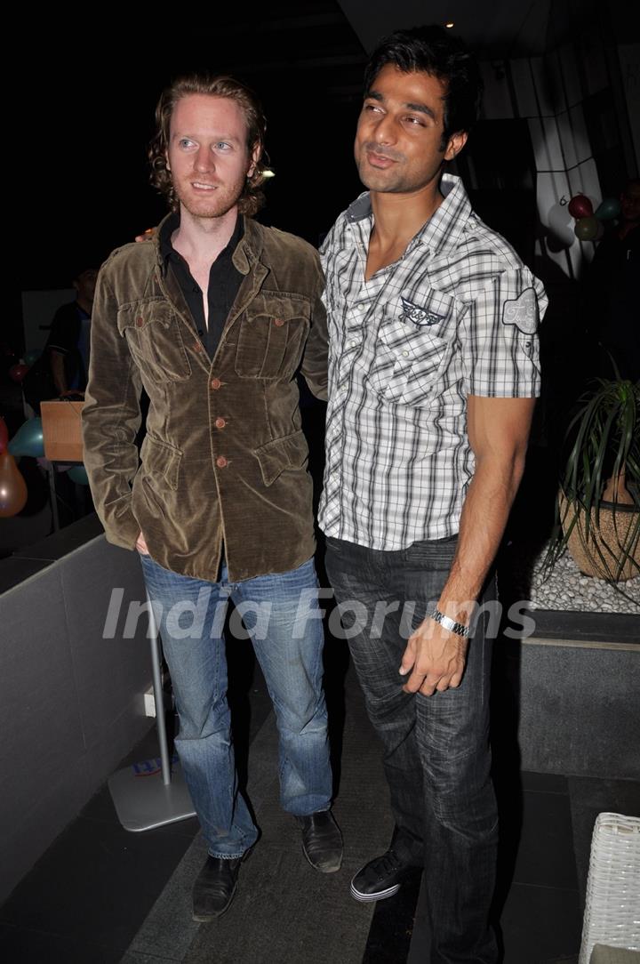 Hanif Hilal & Alex O’Neil at Parul Chaudhry party